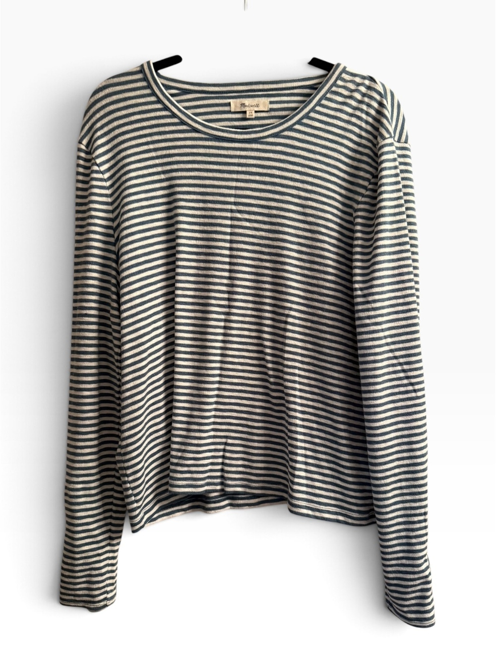 Madewell Women's Striped Long Sleeve Top Size 2X